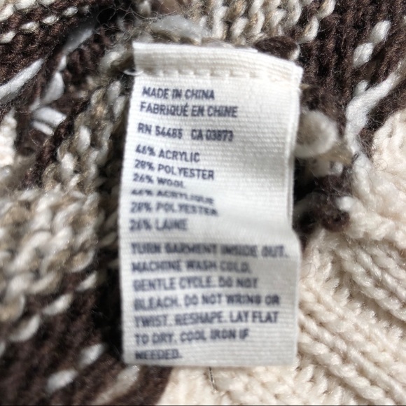 NWT American Eagle Fair Isle Sweater Sz Small - Picture 5 of 5